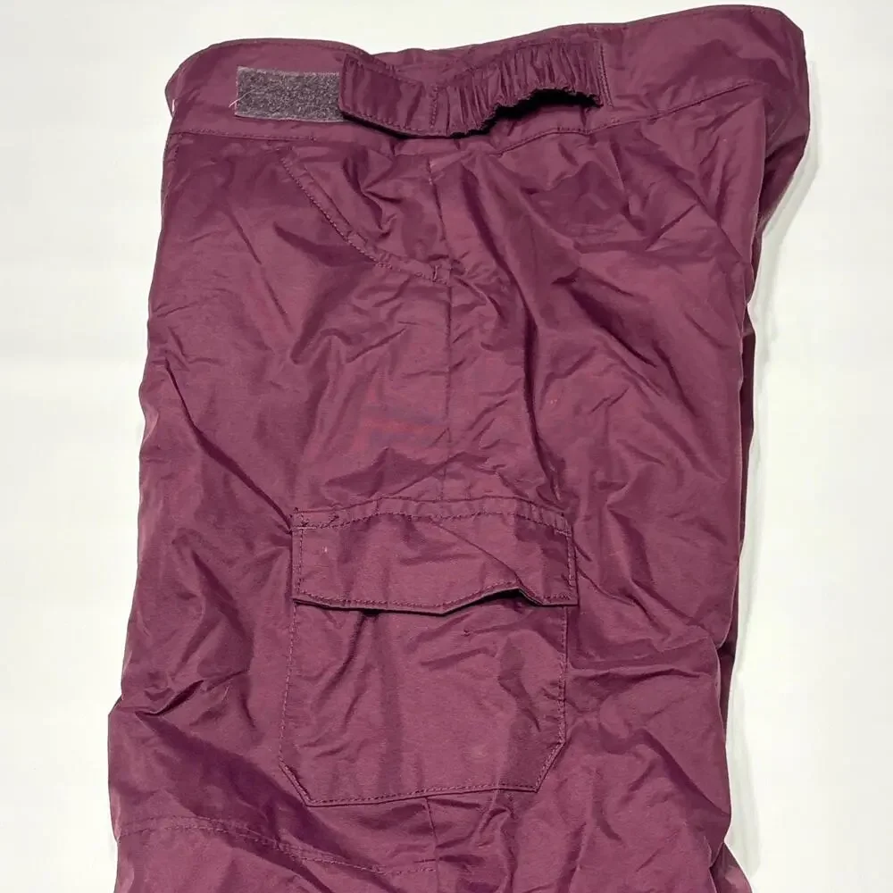 Columbia OUTGROWN Youth Snow Pants | Plum XS (6/6X) - Picture 6 of 13